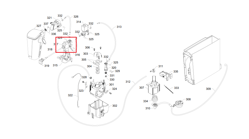 Philips solenoīda vārsts PLAST.3W.EV – 24V / 10W (EP versija) (421945001441)
