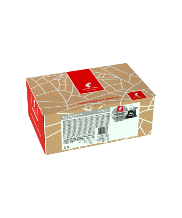Kafijas Kapsulas "Espresso Arabica Professional" Julius Meinl Saderīgas Ar Lavazza Blue Sistēmu