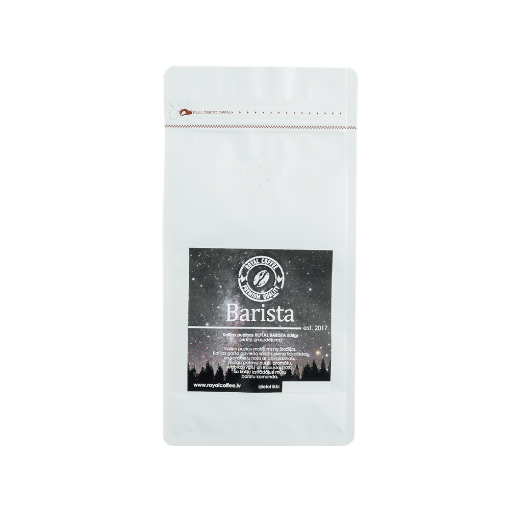 Latvijā grauzdēta pupiņu kafija “Barista" 500g