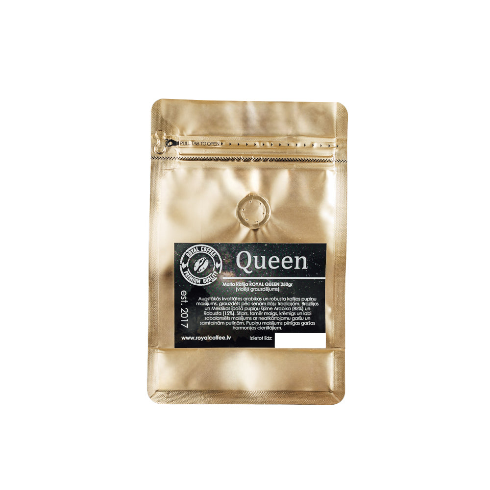 Latvijā grauzdēta kafija "Queen", Malta kafija 250g
