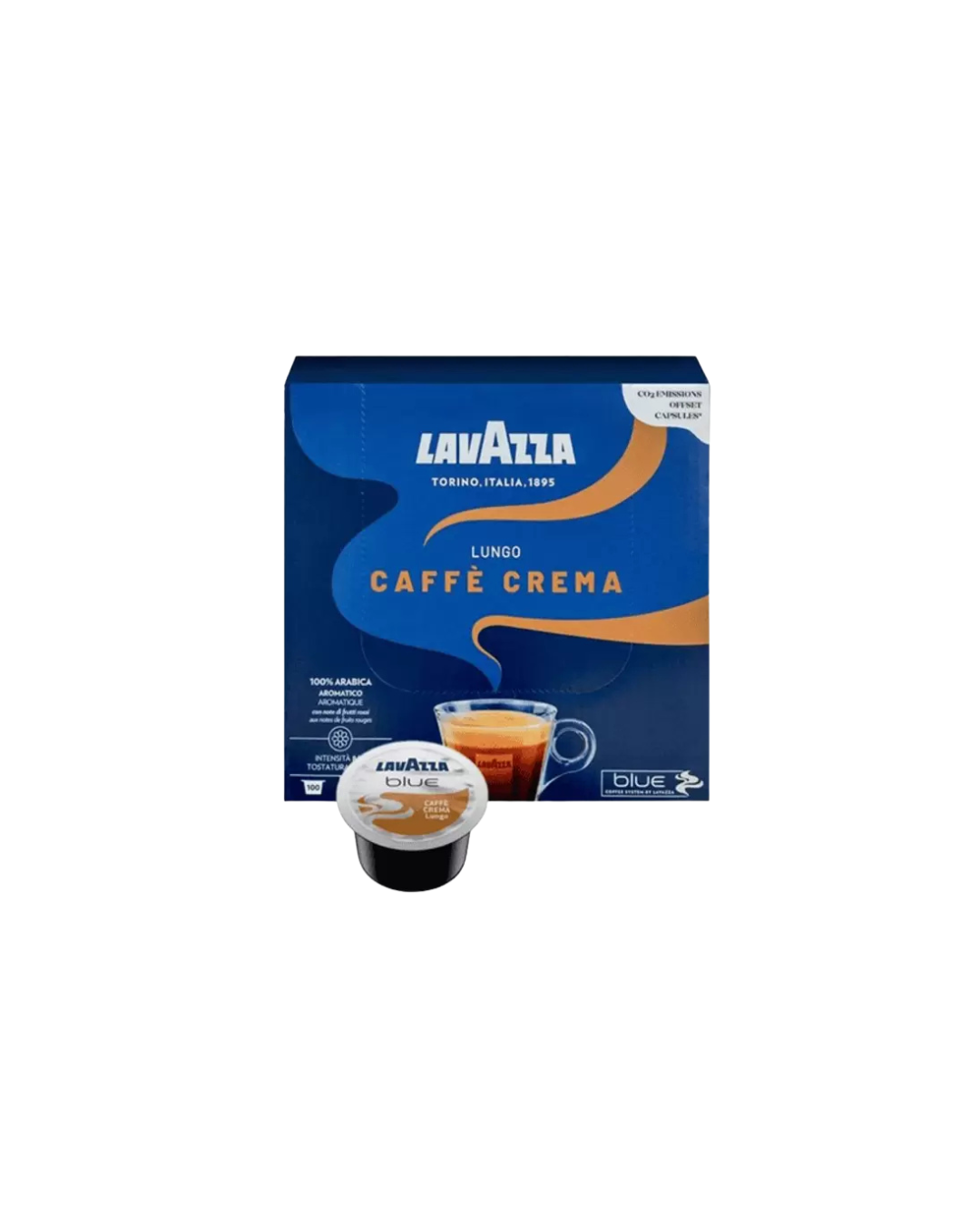 Kafijas kapsulas Lavazza Blue Caffè Crema Lungo