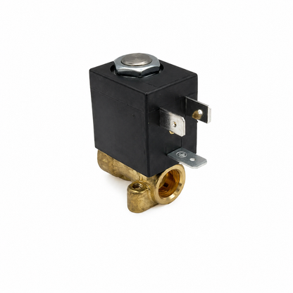 Saeco solenoīda vārsts 2 virzienu 24V 7W Xelsis SM sērijai komplektā ar 2 blīvēm (no abām pusēm) 421944069071 + 421944070611