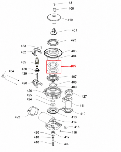 Keramiskais dzirnavu nazis Saeco Philips Gaggia 421944078641