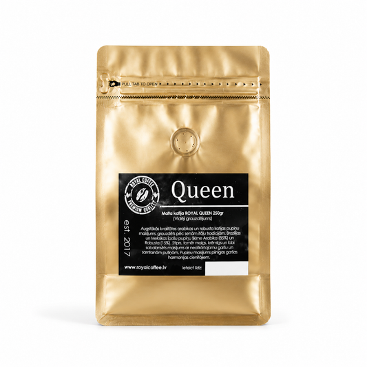 Latvijā grauzdēta kafija "Queen", Malta kafija  250g