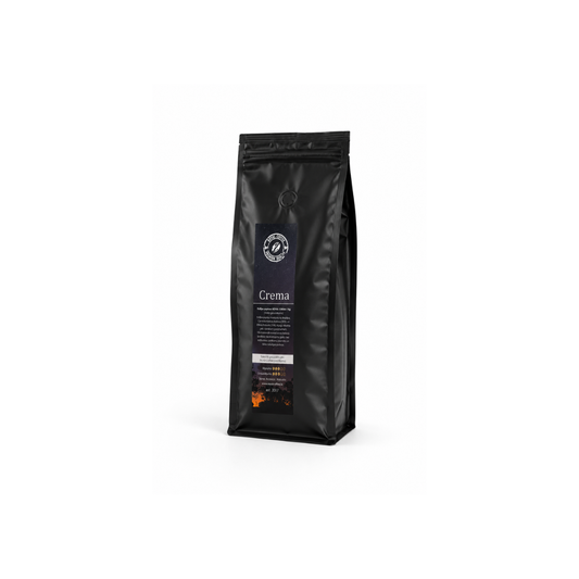 Latvijā grauzdēta pupiņu kafija "Crema", Kafijas pupiņas 1Kg