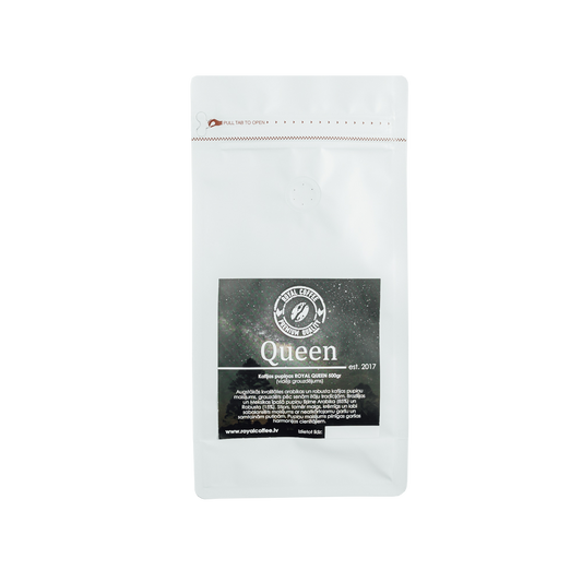 Latvijā grauzdēta pupiņu kafija "Queen", Kafijas pupiņas 500g