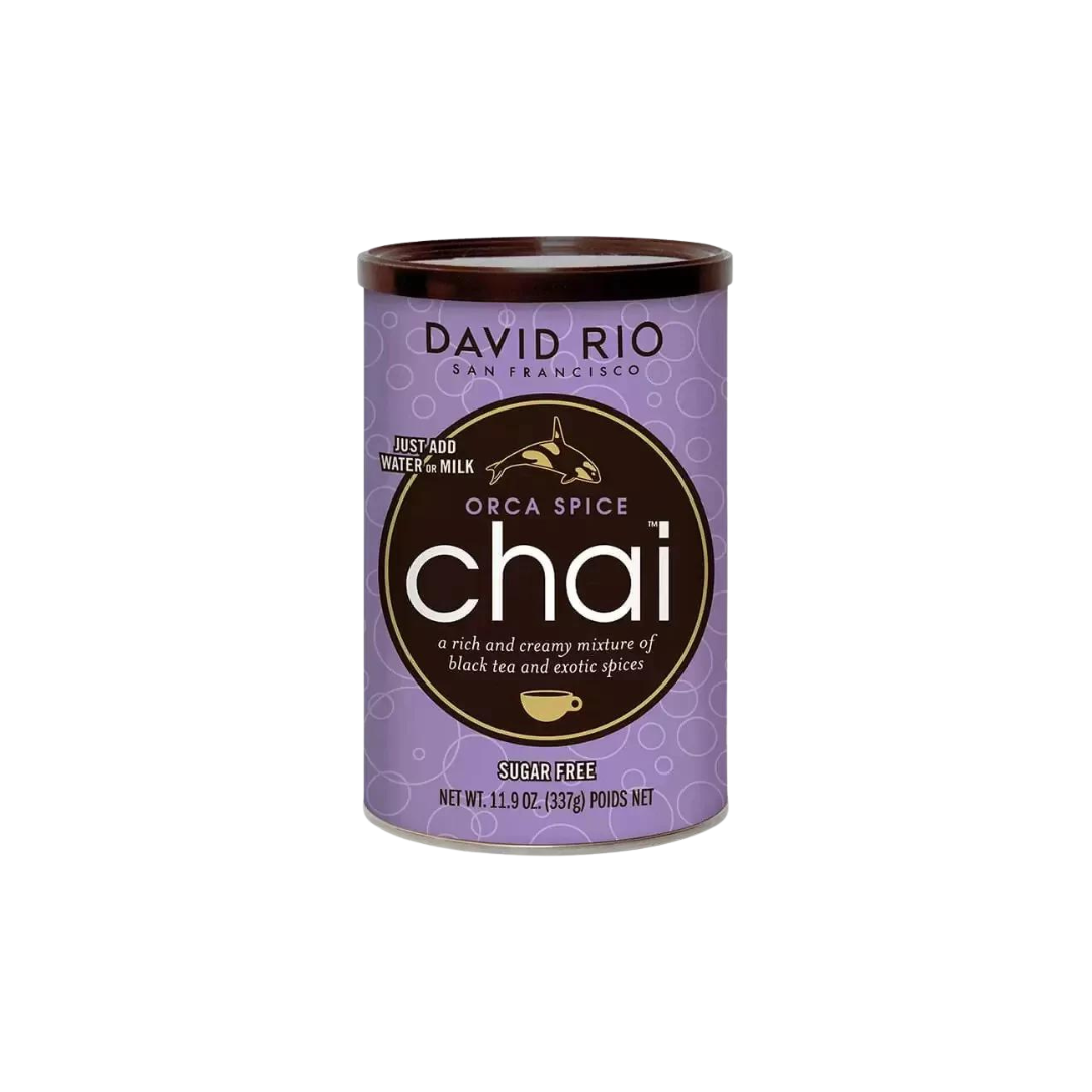 David Rio Orca Spice™ Chai Sugarfree – chai maisījums ar austrumu garšvielām bez cukura (337 g bundža) 11019