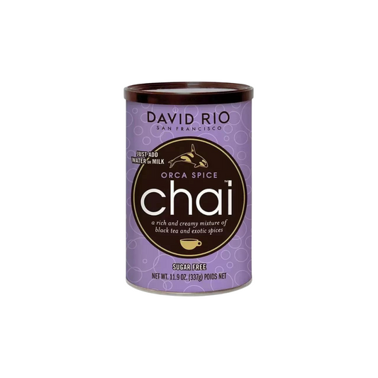 David Rio Orca Spice™ Chai Sugarfree – chai maisījums ar austrumu garšvielām bez cukura (337 g bundža) 11019