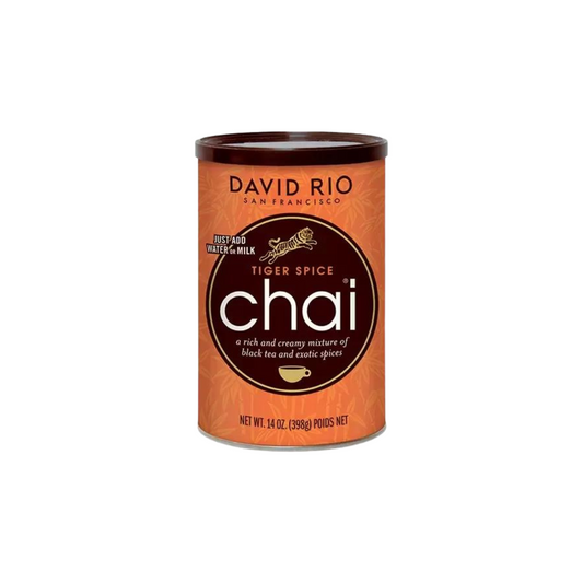 David Rio Tiger Spice Chai – chai maisījums ar austrumu garšvielām (398 g bundža) 11009