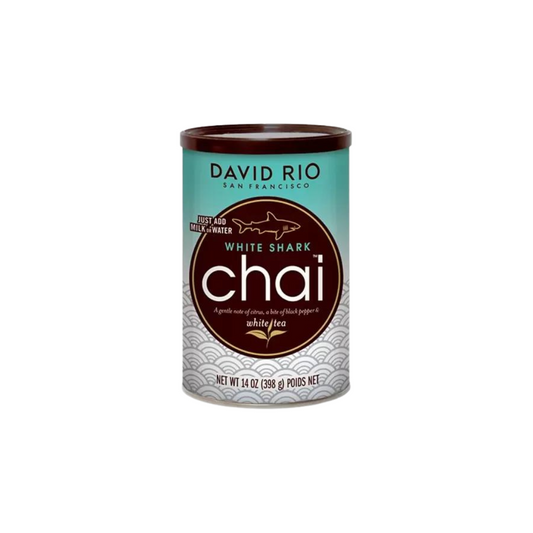 David Rio White Shark Chai – chai maisījums ar balto tēju (398 g bundža) 11059