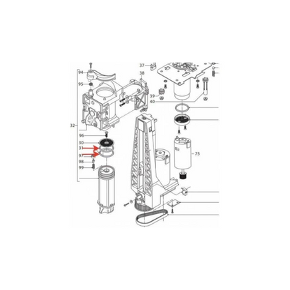 DELONGHI kafijas pagatavošanas bloka blīves komplekts 3 gab. Modeļiem EAM ESAM ECAM ORM 5332149100