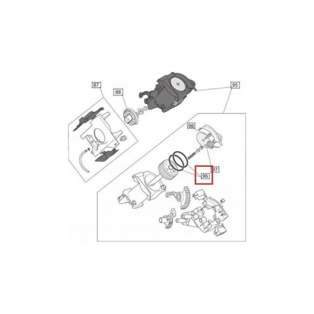 DELONGHI kafijas pagatavošanas bloka blīves komplekts 3 gab. Modeļiem EAM ESAM ECAM ORM 5332149100