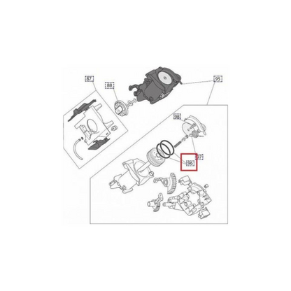 DELONGHI kafijas pagatavošanas bloka blīves komplekts 3 gab. Modeļiem EAM ESAM ECAM ORM 5332149100